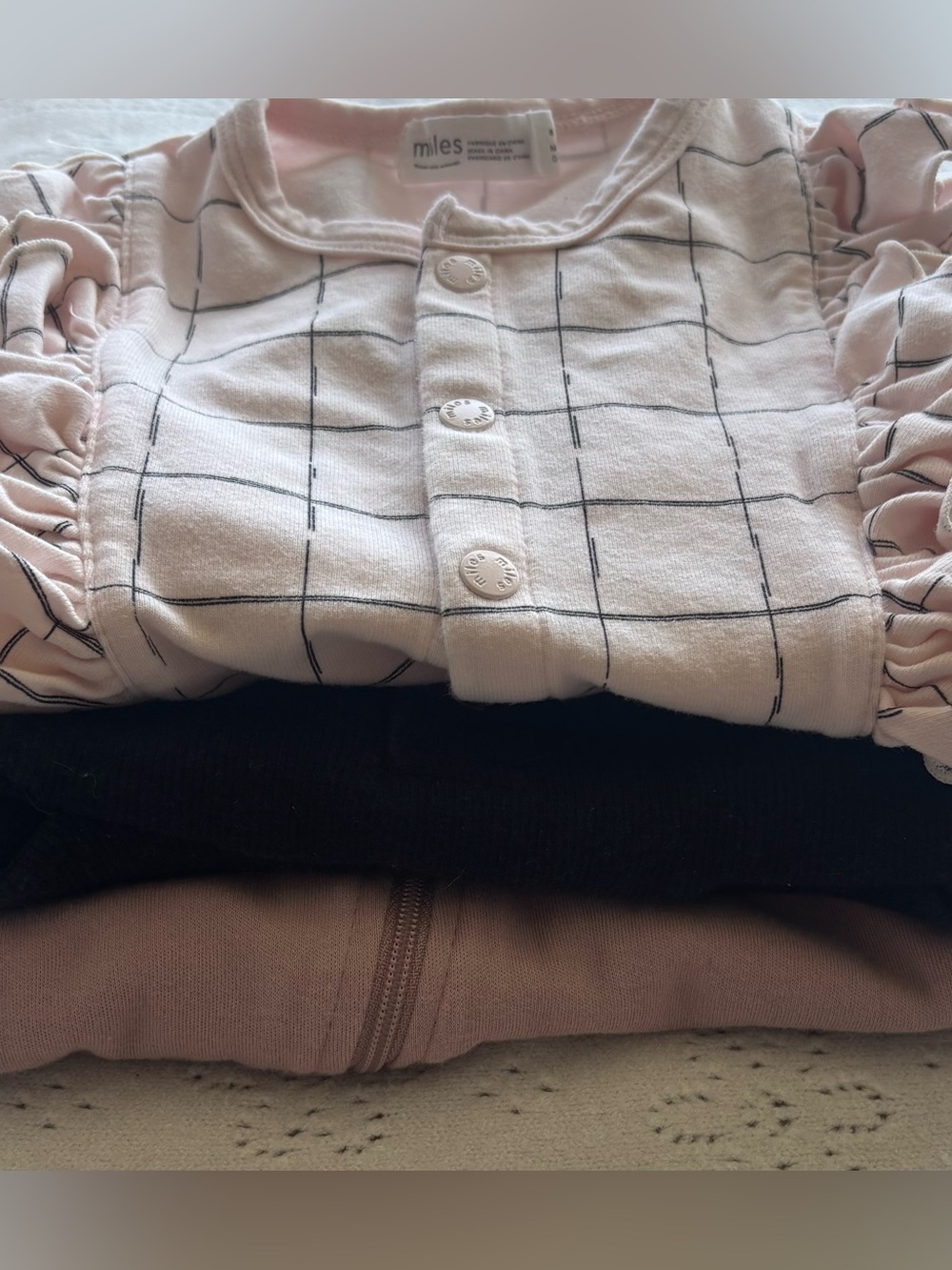 Organic Cotton Baby Girl Bundle 6–12M | Little Bipsy Set